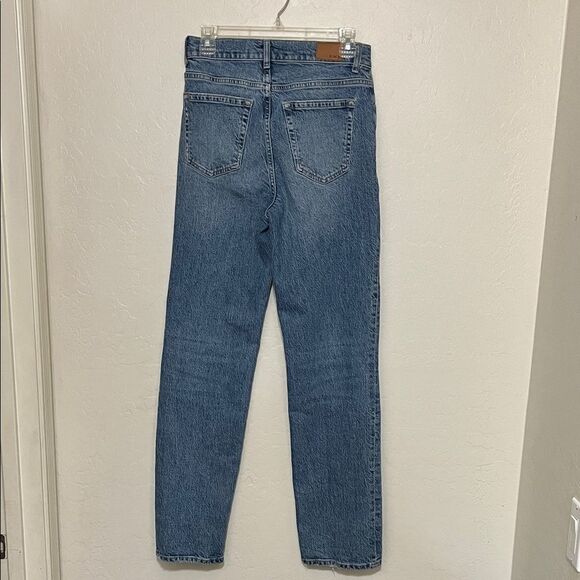 Anthropologie SWK See Worn Kept The Girlfriend Distressed Classic Denim Jeans - Picture 8 of 16